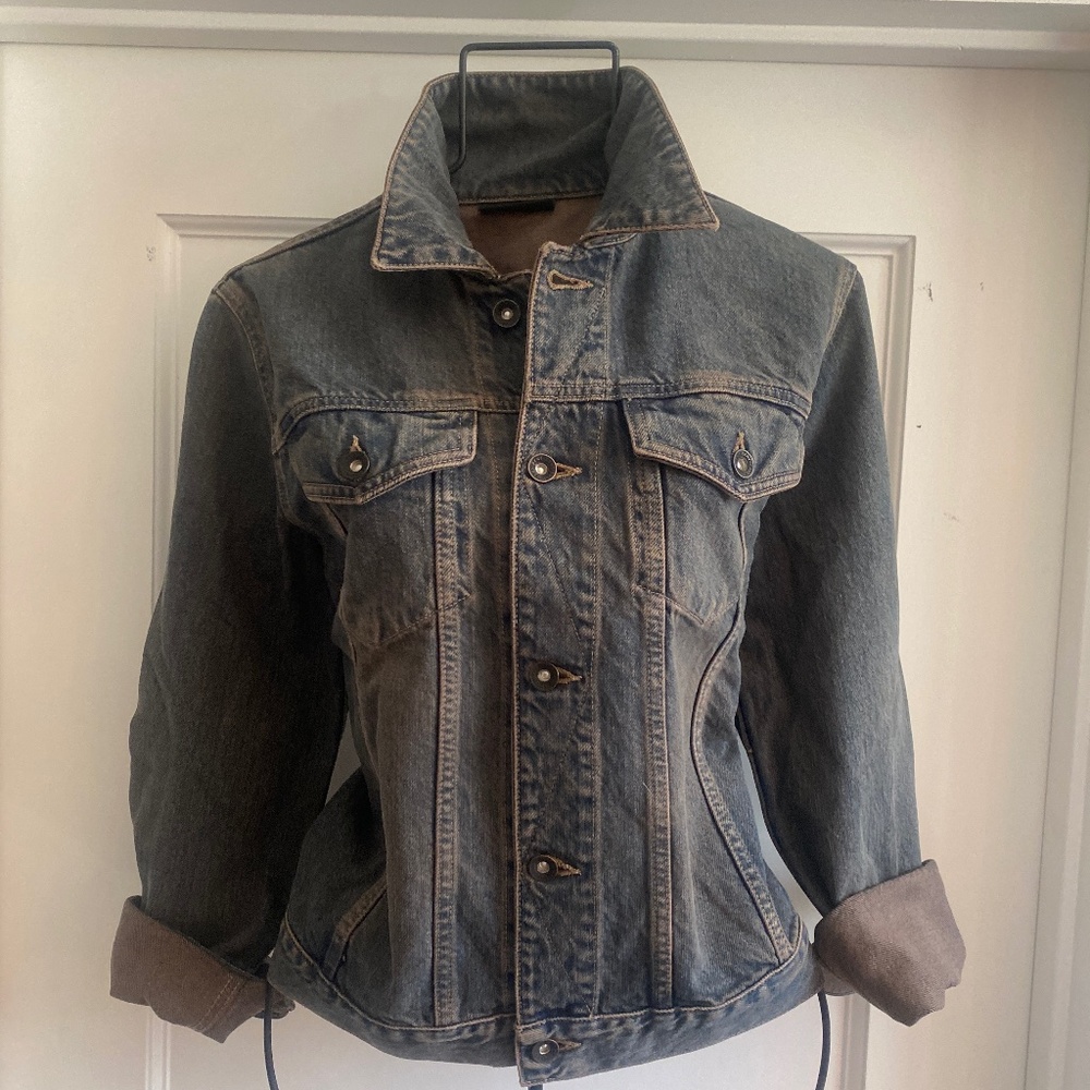 DKNY Blue Denim Jean Jacket